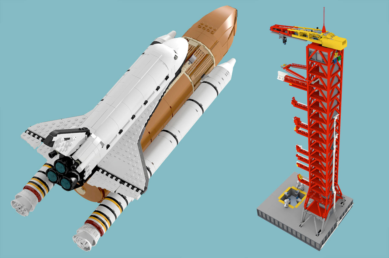 space shuttle lego