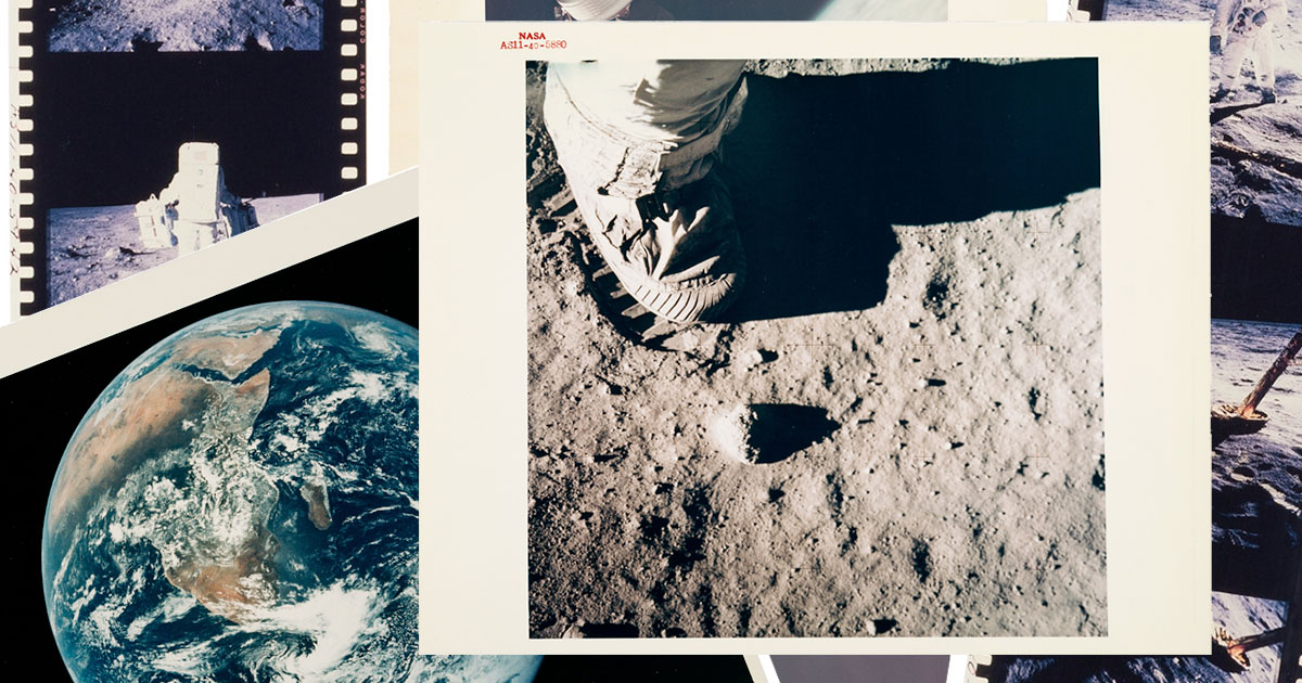 Remarkable Collection of Historic NASA Space Photos to be