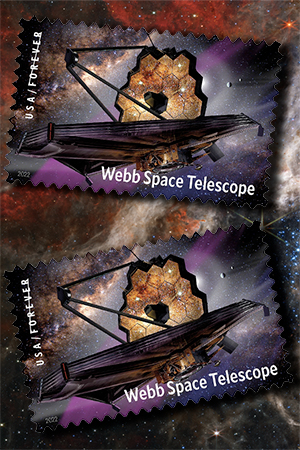 US Postal Service to launch James Webb Space Telescope 'forever' stamp