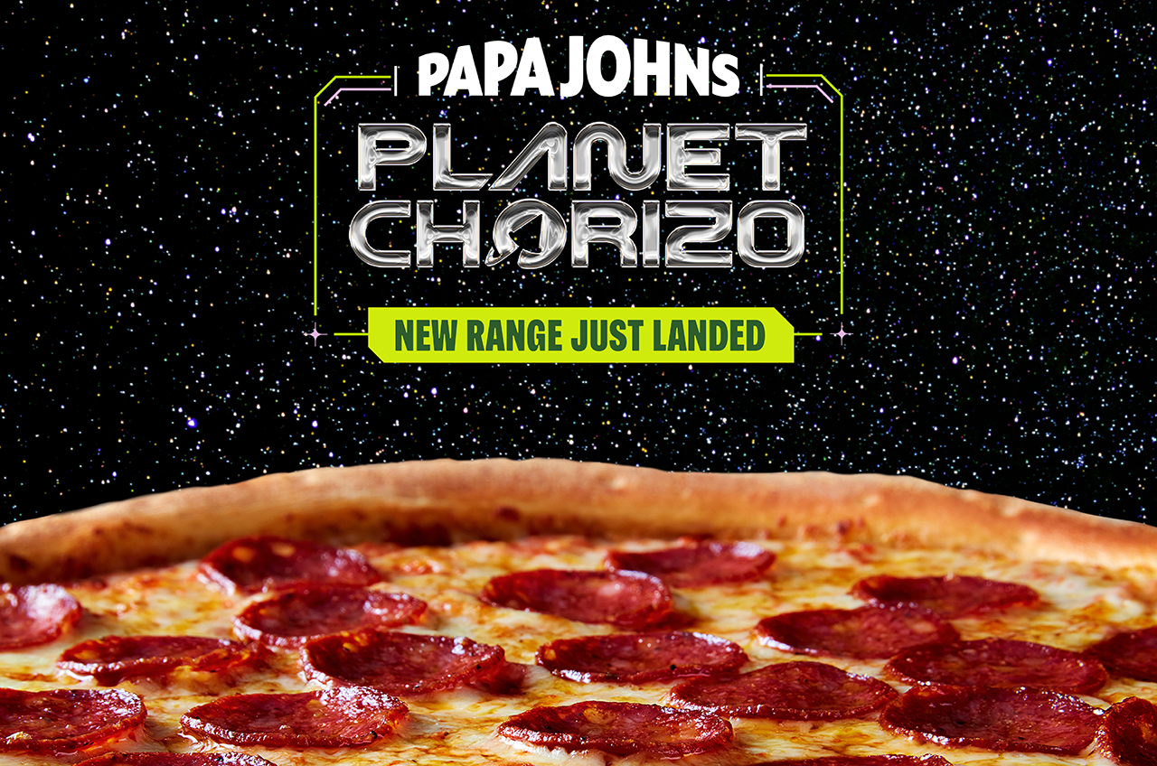Papa Johns Delivers space flavored Pizza Inspired By Flown Chorizo 