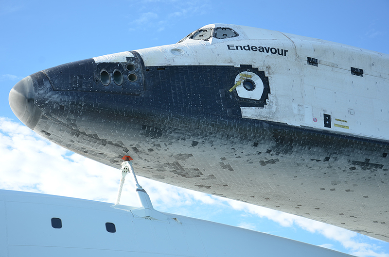 Space shuttle Endeavour set for final ferry flight to Calif., if weather allows