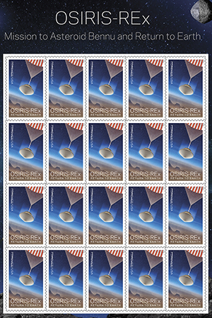 U.S. Postal Service to Issue OSIRIS-REx Stamp - Newsroom 