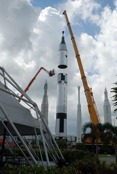 Gemini-Titan rejoins Rocket Garden