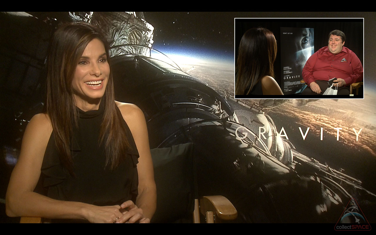 Defining 'Gravity': Sandra Bullock, Alfonso Cuarón talk pull