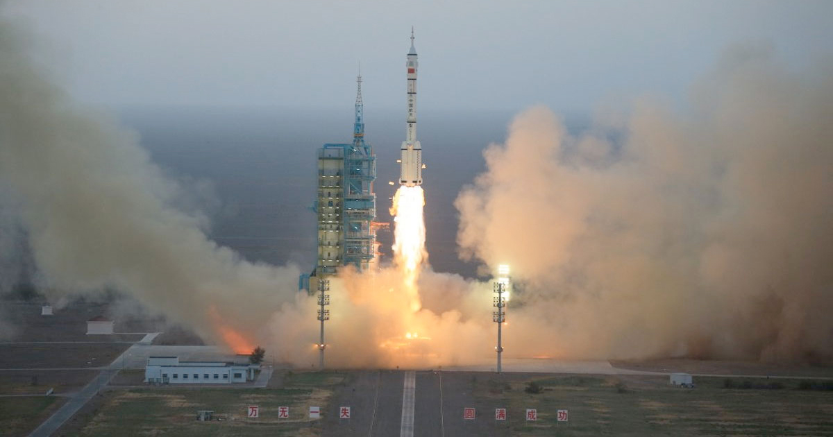 China launches two taikonauts on month-long Shenzhou 11 mission to China launches two taikonauts on month-long Shenzhou 11 mission to