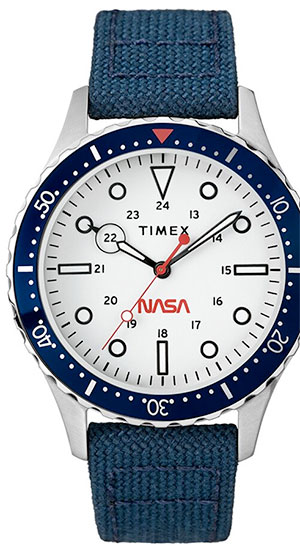 NASA logotype wristwatch 