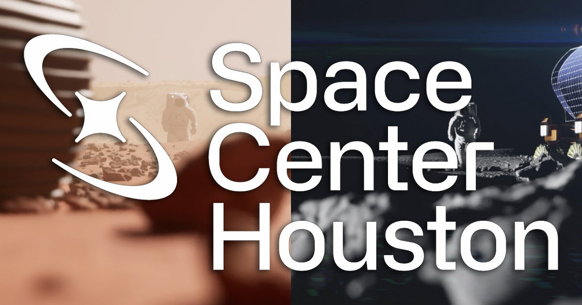 Space Center Houston unveils new logo, plans for Lunar Mars facility