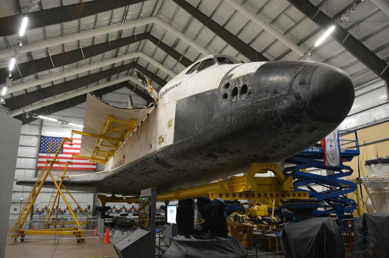 Space Shuttle Endeavour Doors Shut After Cargo Loaded For