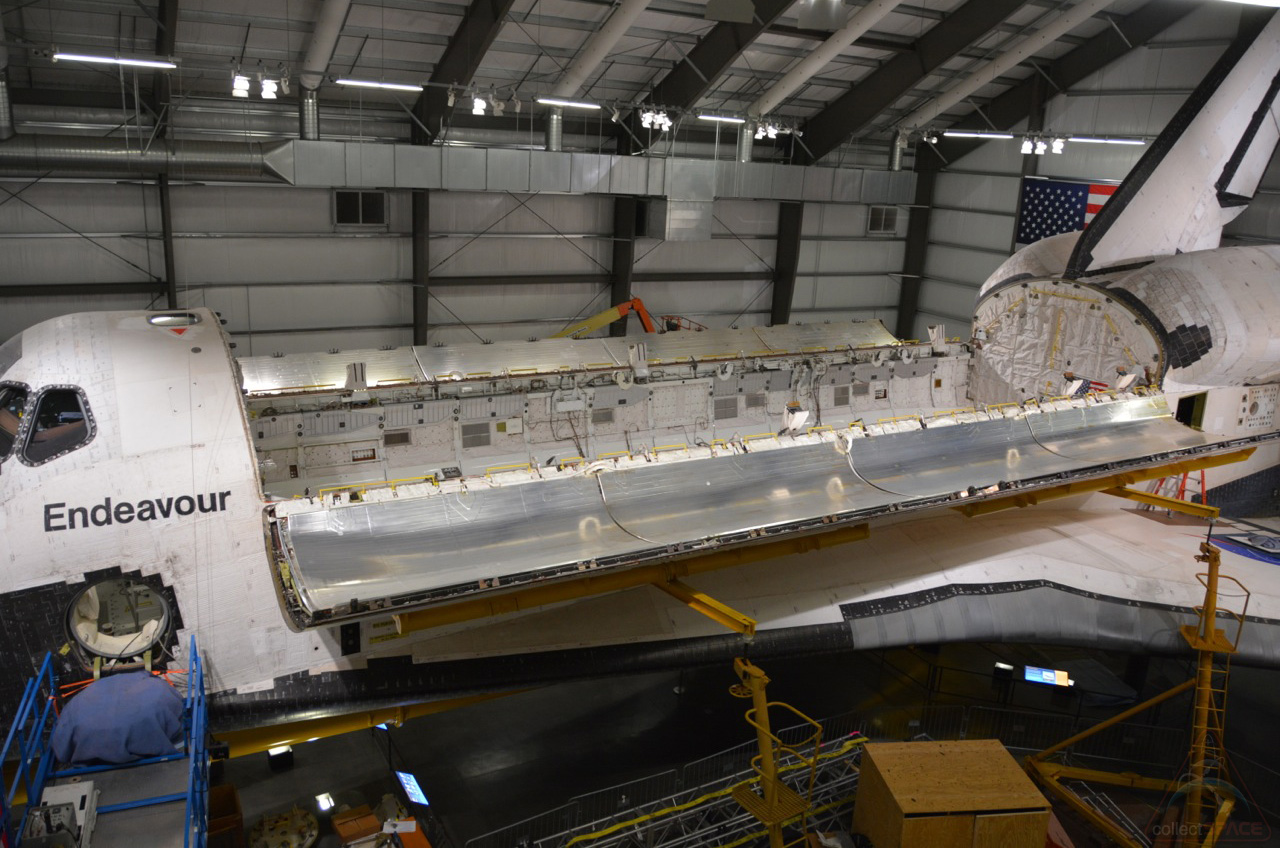 Space Shuttle Endeavour Doors Shut After Cargo Loaded For