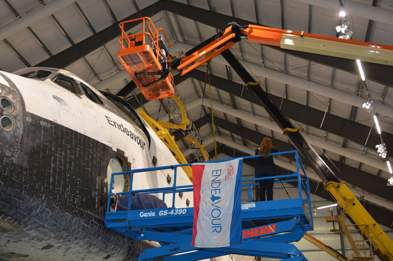 Tayside Aviation - We've just taken delivery of a new space saving gadget  this last week which has been installed in one of our hangars. Some of you  may remember where our