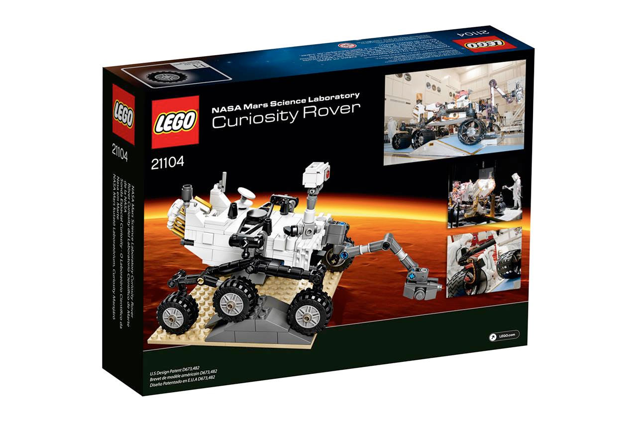 LEGO's Mars Curiosity rover model set for New Year's Day release |