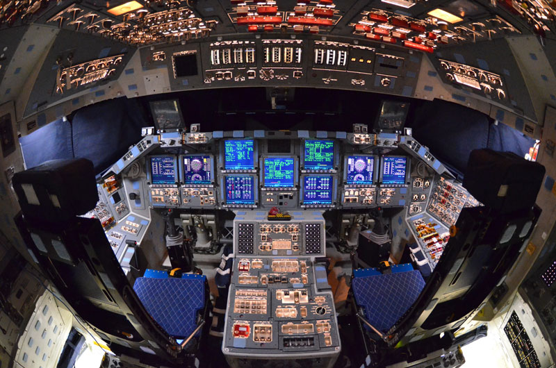 Rare Last Look Inside Space Shuttle Atlantis Photos