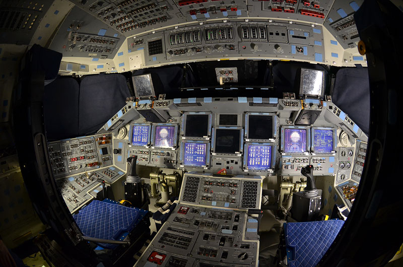 Rare Last Look Inside Space Shuttle Atlantis Photos