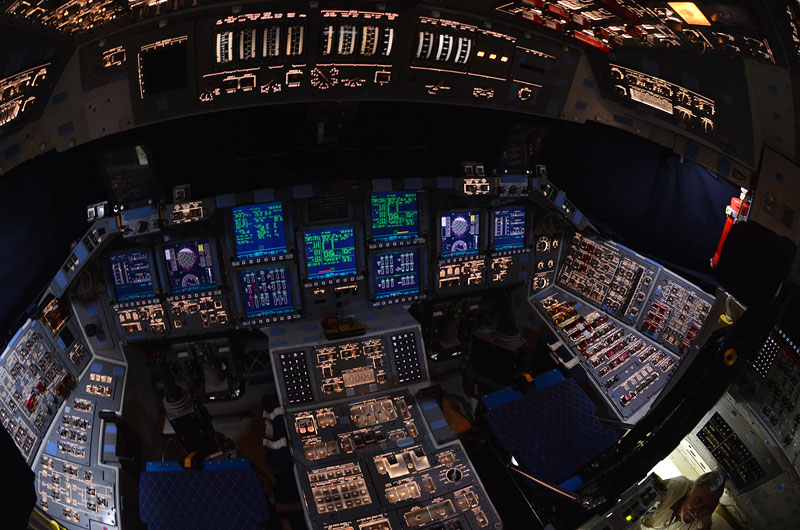 Rare Last Look Inside Space Shuttle Atlantis Photos