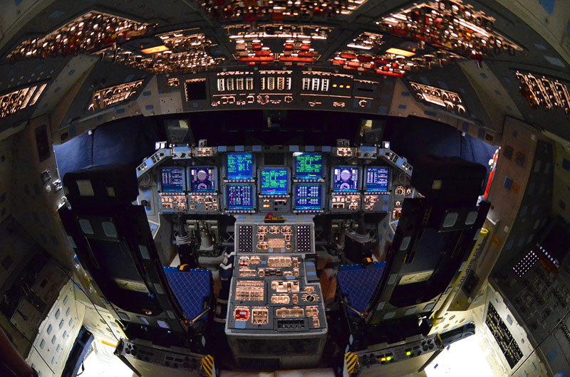 Rare Last Look Inside Space Shuttle Atlantis Photos