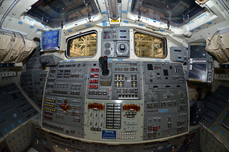 Rare Last Look Inside Space Shuttle Atlantis Photos