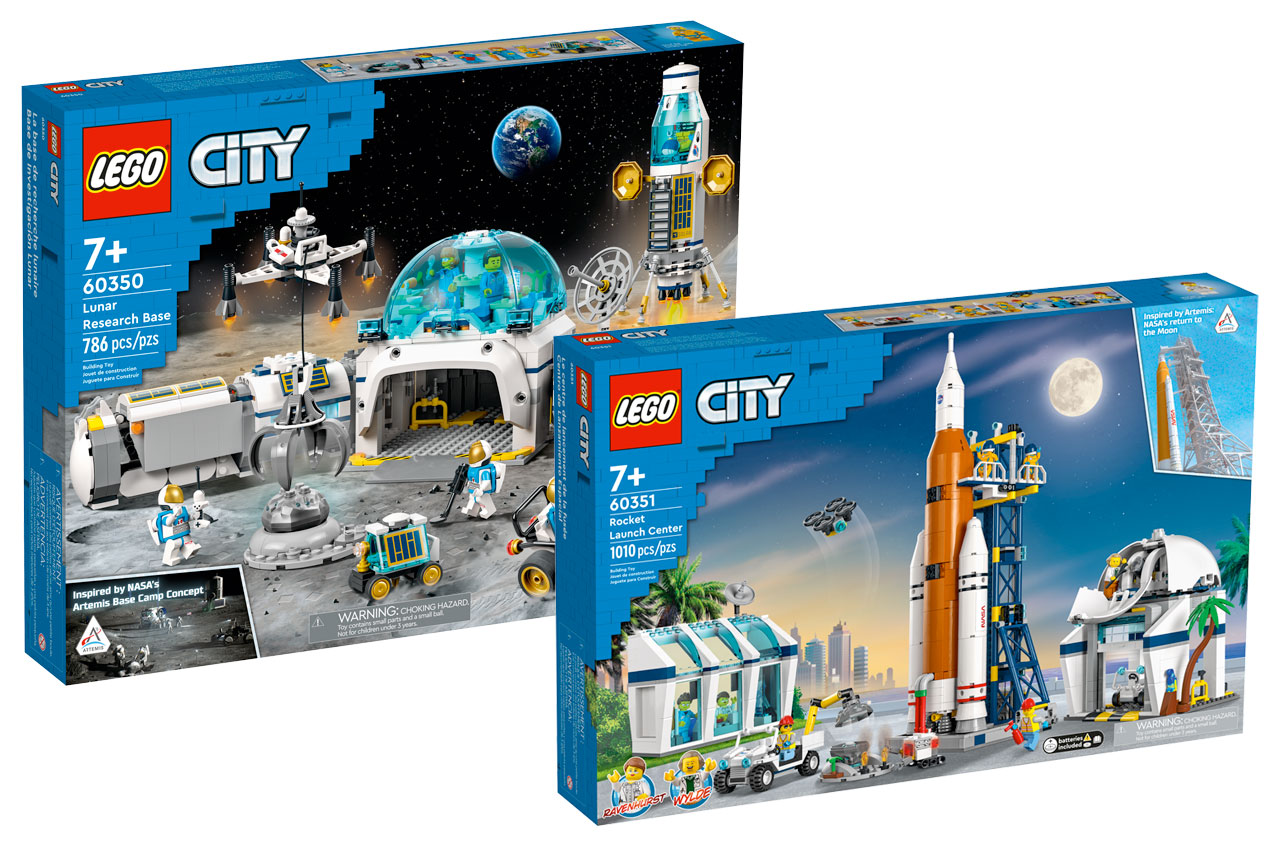 LEGO City Rocket Launch Center Building Toy Set 60351, NASA