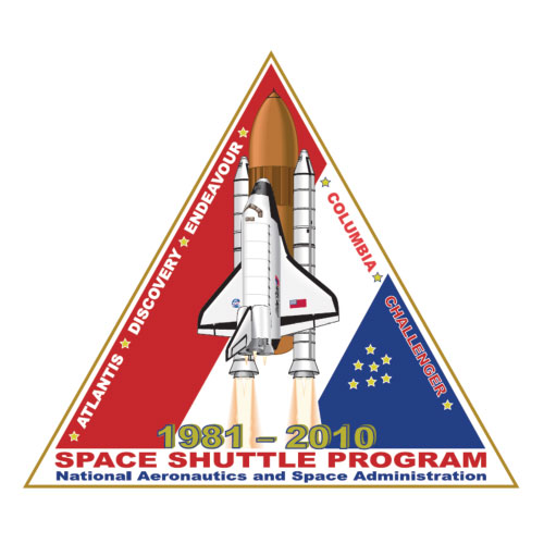 Space Shuttle Commemorative Patch Entry