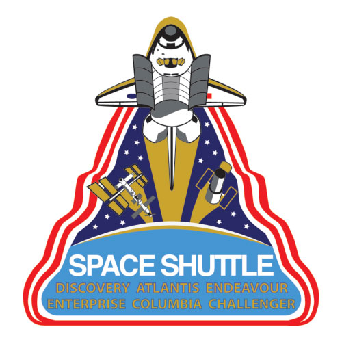 Space Shuttle Commemorative Patch Entry