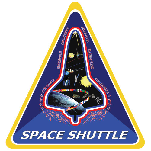 Space Shuttle Commemorative Patch Entry