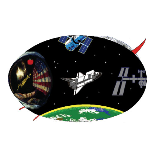 Space Shuttle Commemorative Patch Entry