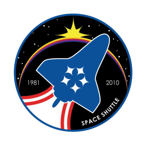 Space Shuttle Commemorative Patch Entry