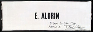 E. Aldrin Name Tag