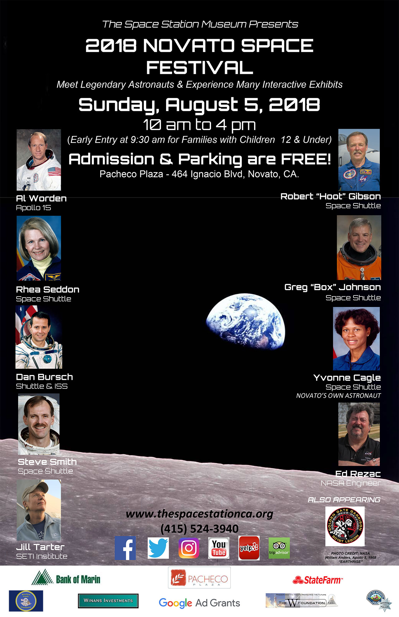 8/5 Space Station's Novato Space Festival (CA) collectSPACE Messages