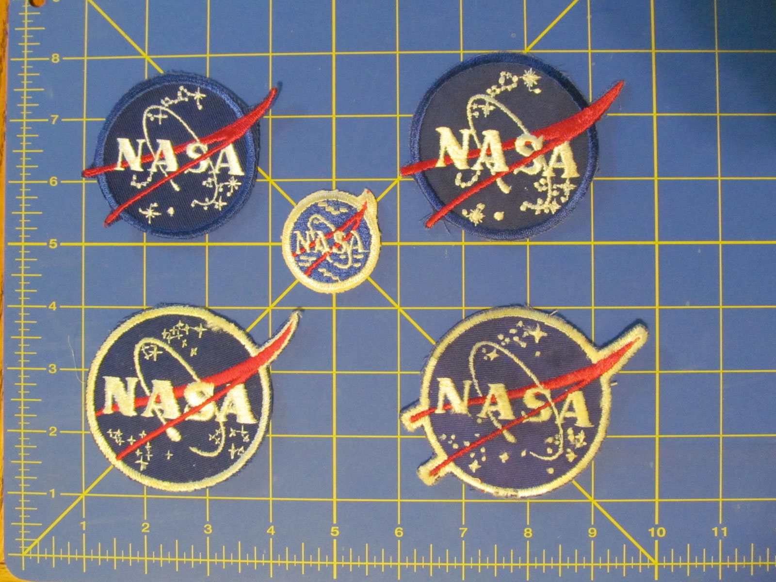 VINTAGE STYLE - NASA Meatball Patch - Mercury, Type 1 – LUNA REPLICAS
