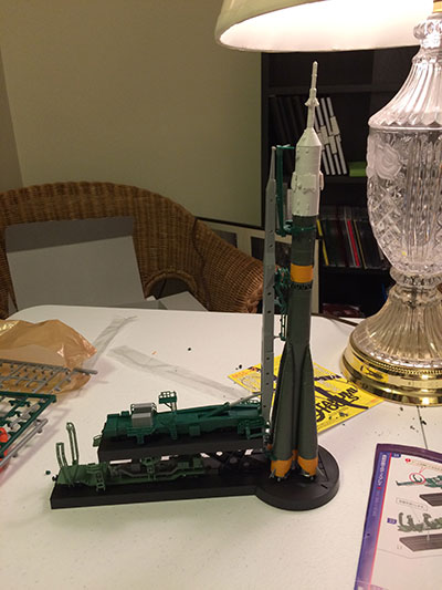 Science And Technology: Soyuz Rocket & Transport Train | Figurky a