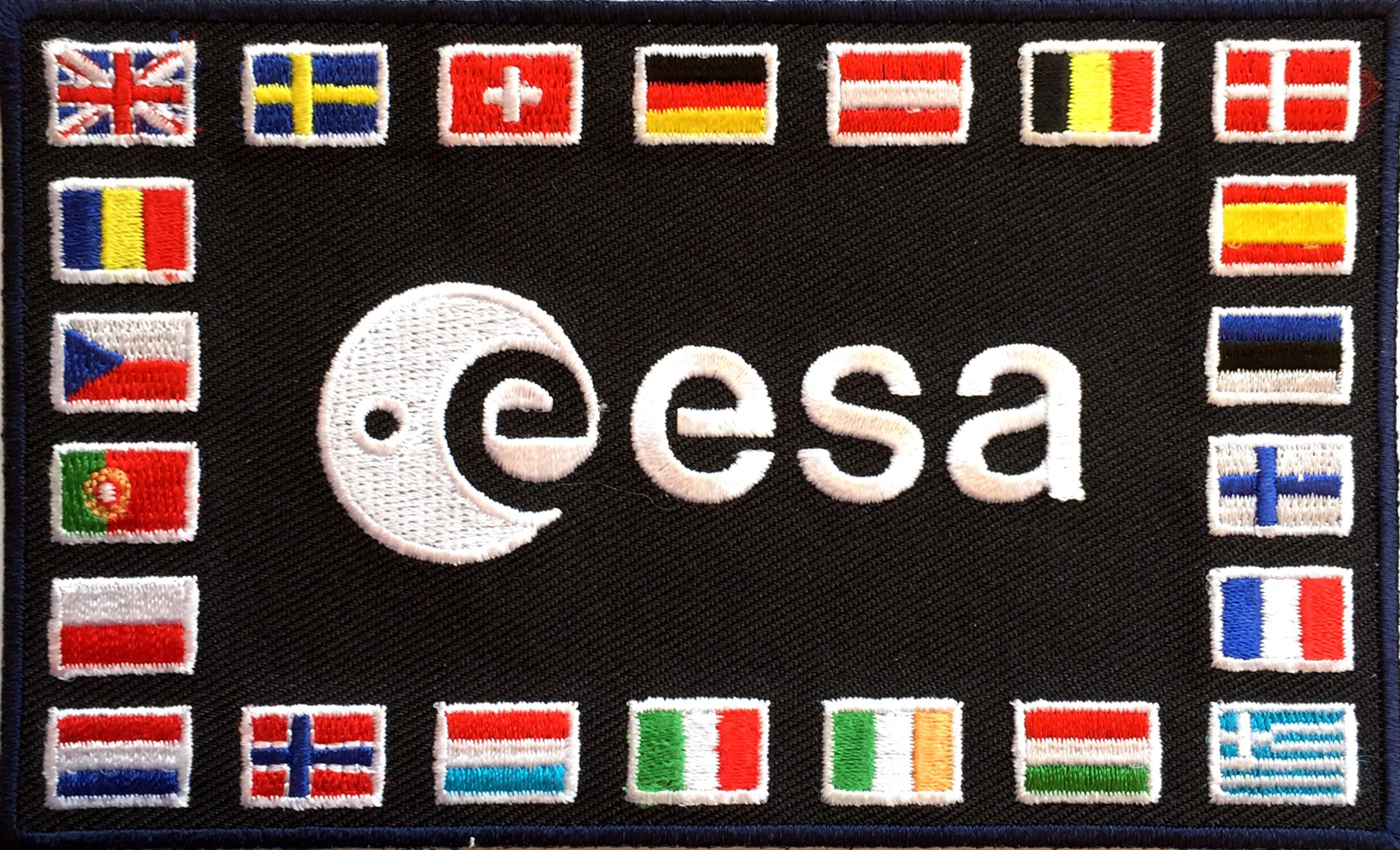 thumbnail image 2 of ESA European Space Agency Woven Patch – Heat Adhesive – Military Style Patch – Made In China 2 of 3