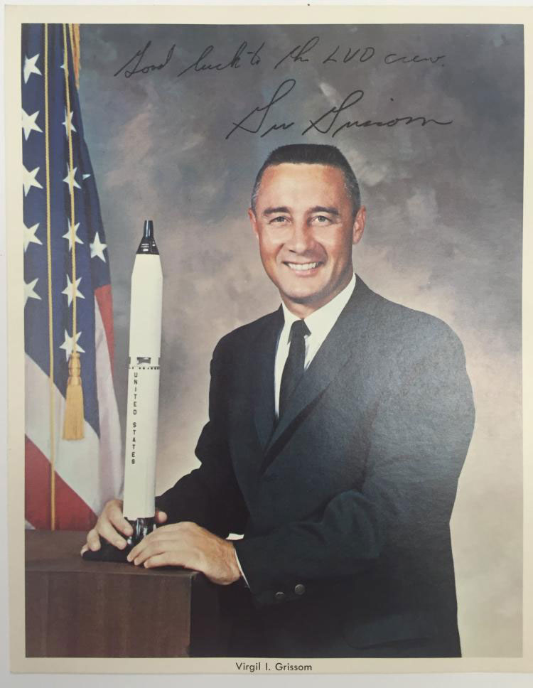 Gus Grissom lithograph: print or authentic? - collectSPACE: Messages