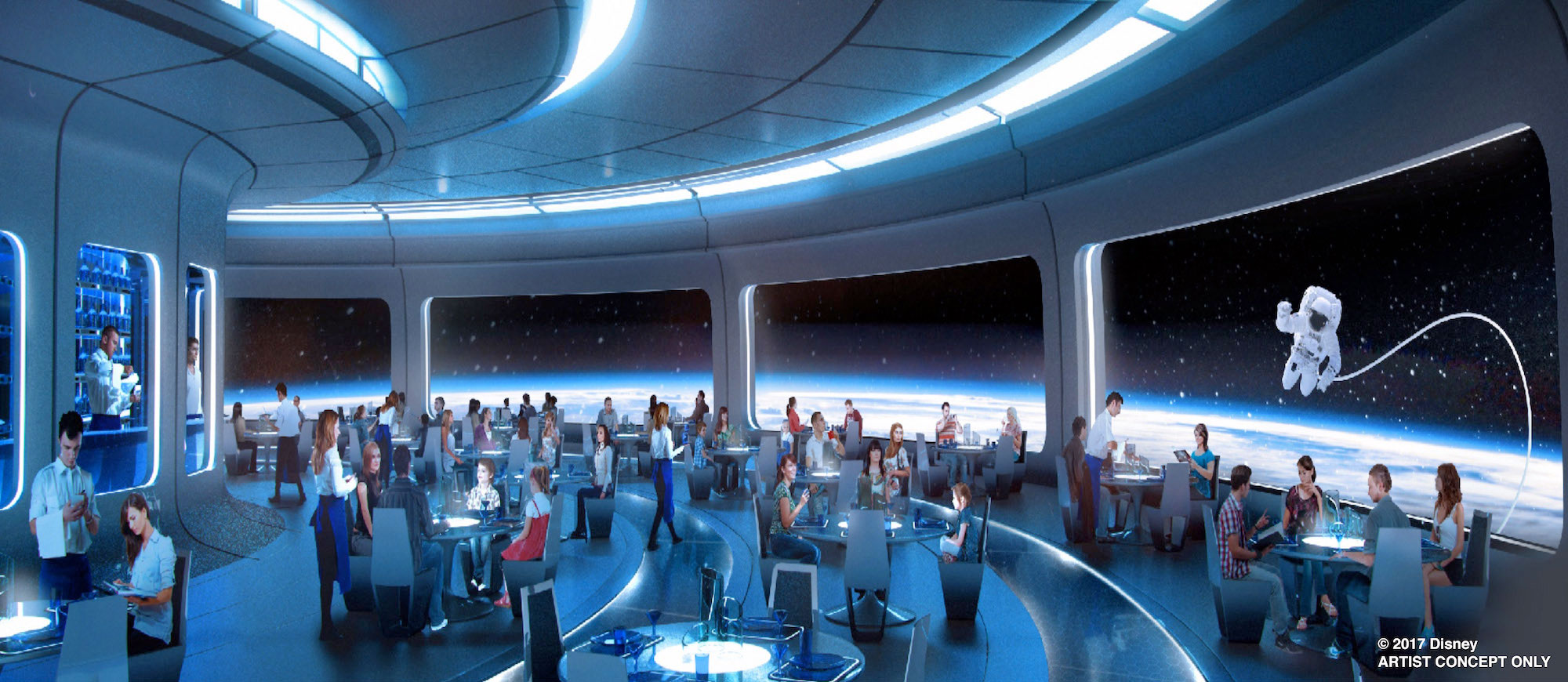 Disney World Epcot: Space 220 restaurant - collectSPACE: Messages