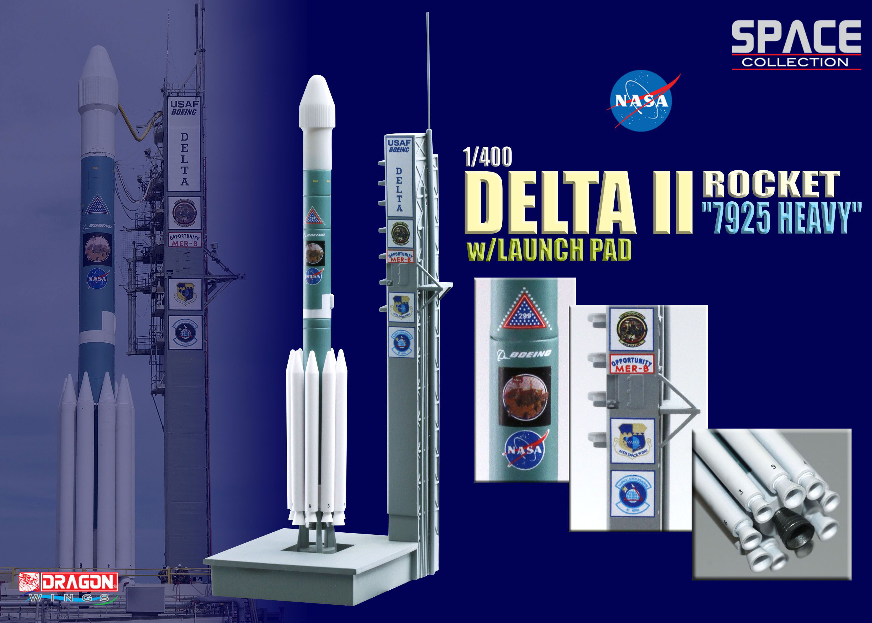 Pin By Douglas Novo On 1 400 Rocket And Spaceship Models Delta Ii Diecast Spacecraft