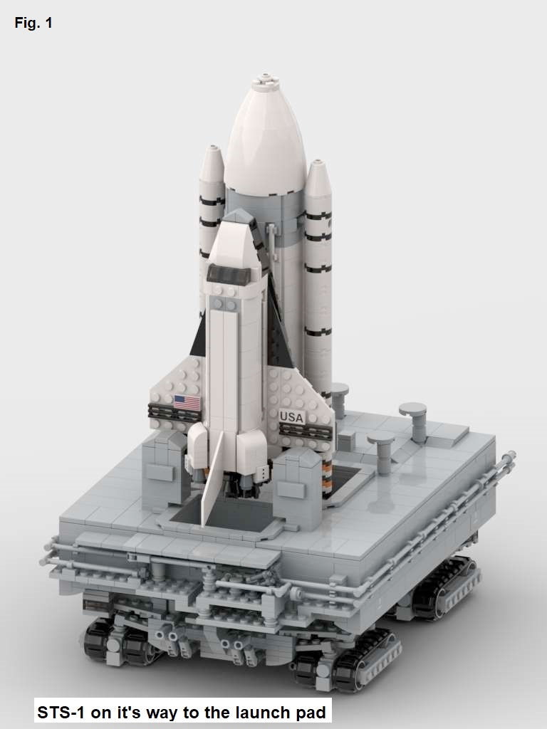 LEGO build (MOC): STS-1 40th anniversary - collectSPACE: Messages