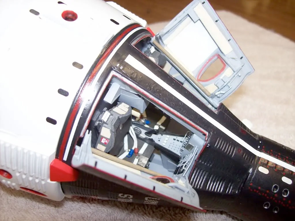 gemini spacecraft interior