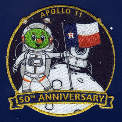 Houston Astros 50th Anniversary Collectible Patch