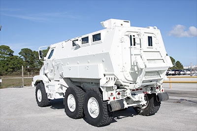 mrap vehicles nasa collectspace replace sls escape catastrophic pad event during through air