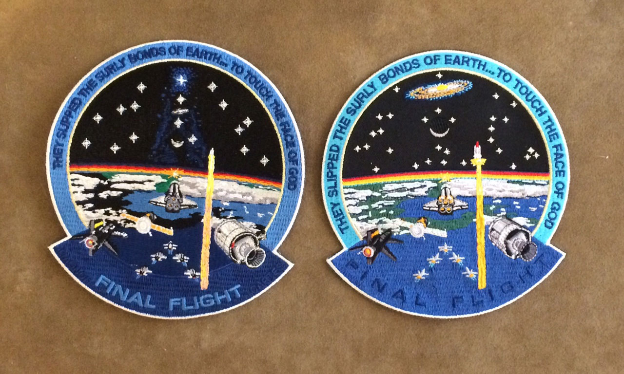 COMMEMORATIVE SPACE PATCH TIM GAGNON MINT COLUMBIA STS-107 SHUTTLE MEMORIAL 
