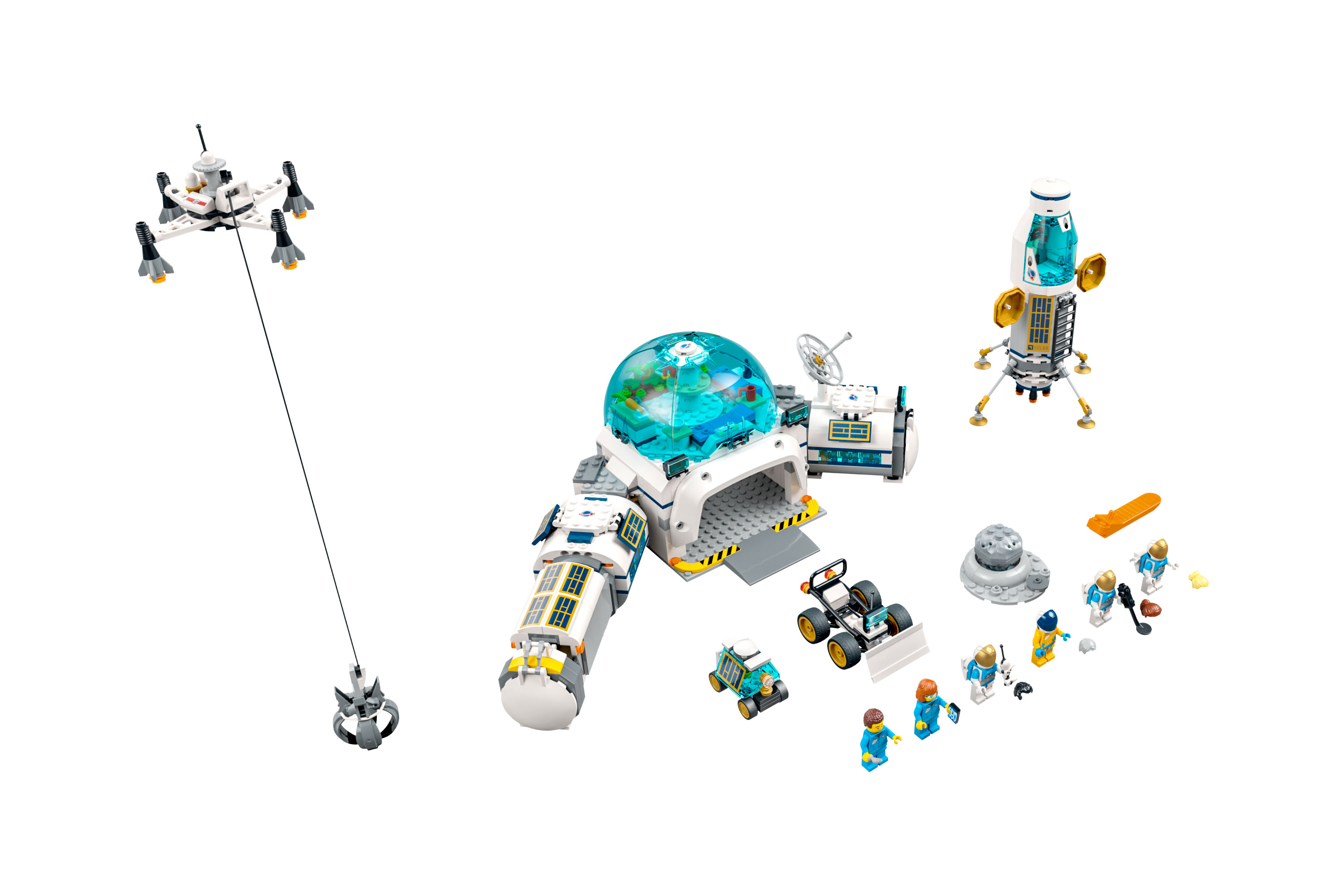 All LEGO City Space Sets 2022 NASA Artemis Compilation/Collection