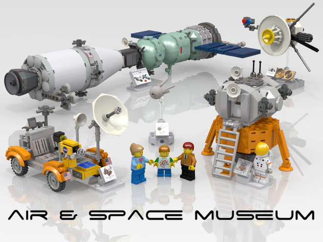 Mir Roscomos - Lego Rocket Collection