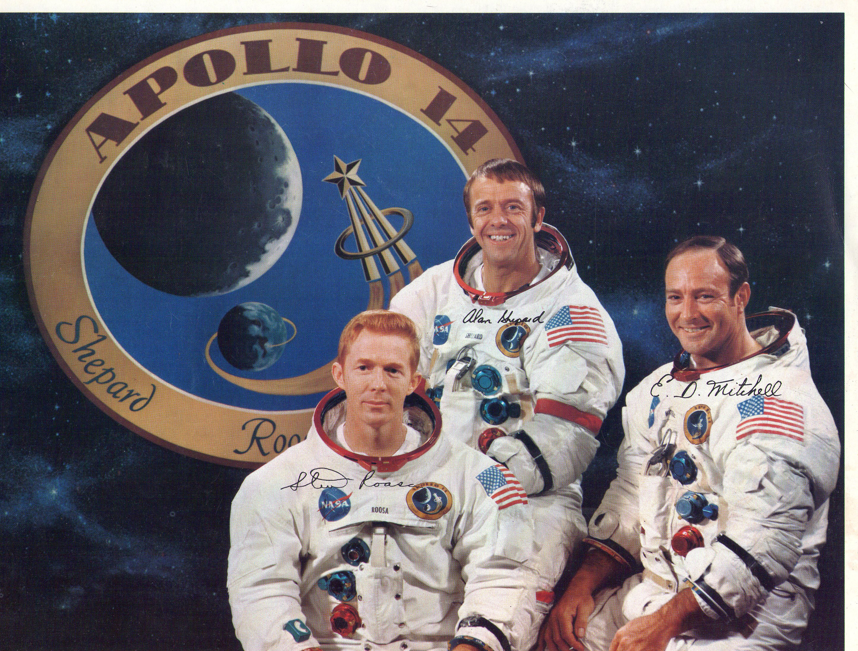 Apollo 12 Astronaut NASA Space Autographed Signed Photo 