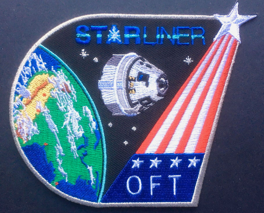 NASA Mission Operations Team Orbital Flight Test 2 Mission Patch from AB  Emblem