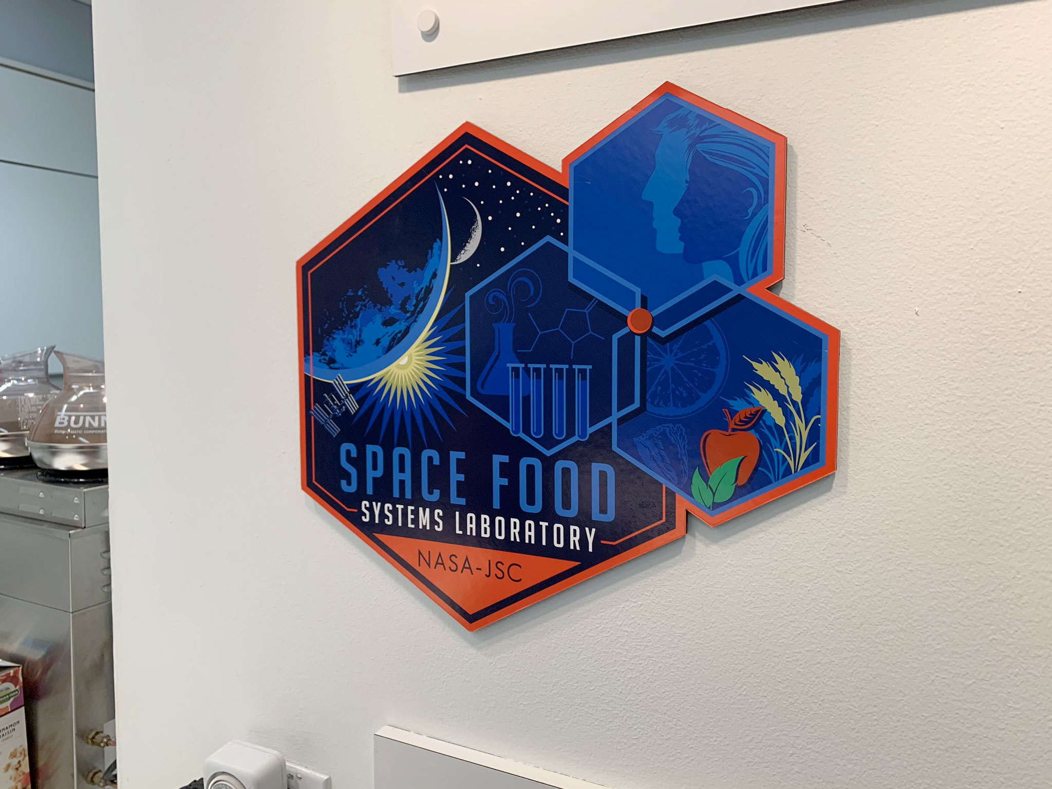 NASA-JSC Space Food Systems Lab logo - collectSPACE: Messages