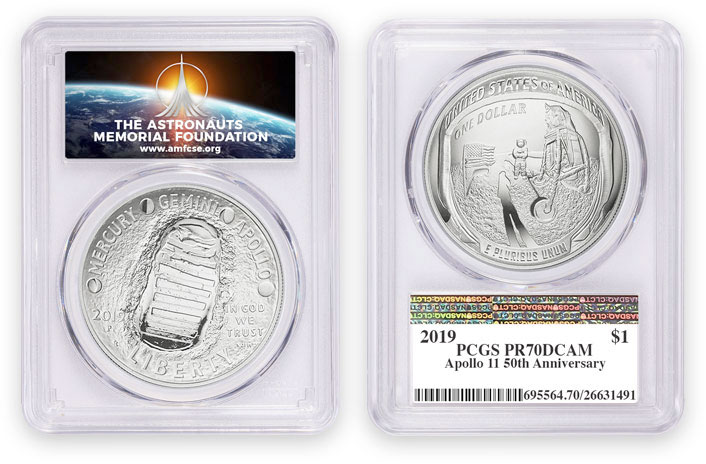 Apollo 11 50th anniversary U.S. coins (2019) - collectSPACE: Messages