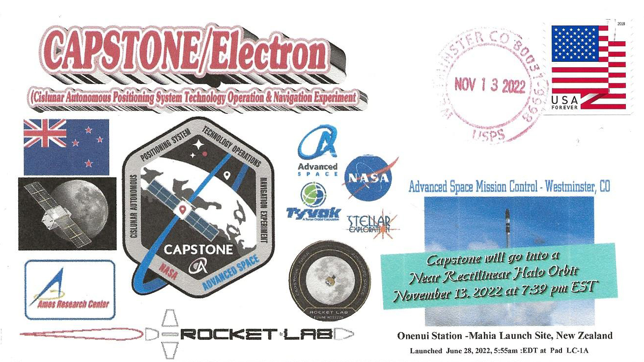 CAPSTONE launch and moon mission covers collectSPACE Messages