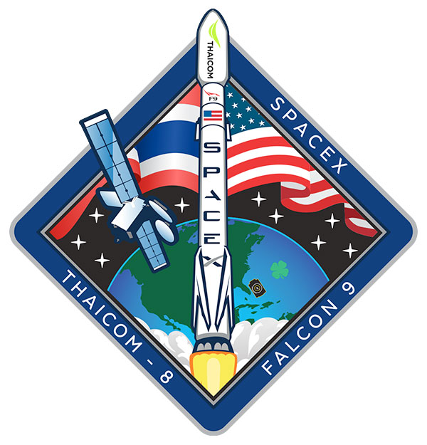 SpaceX Falcon 1 Flight 3 ORIGINAL SPACE Mission PATCH MINT ***** 