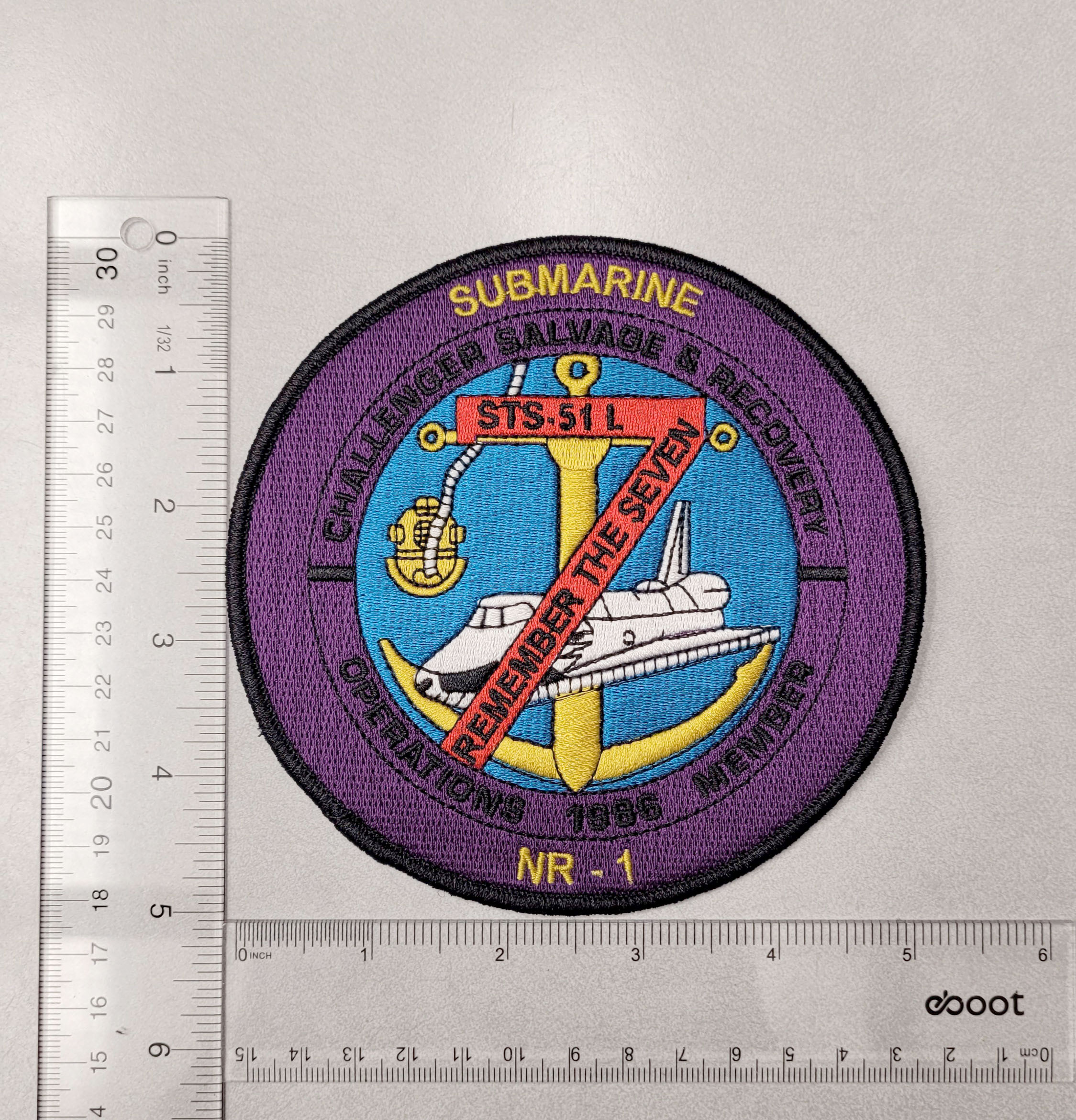 Recovery Team Decal – Space Patches