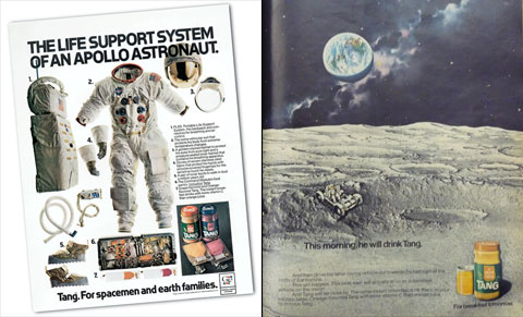WTD: Apollo-theme Tang ads (c.1970-1972) - collectSPACE: Messages