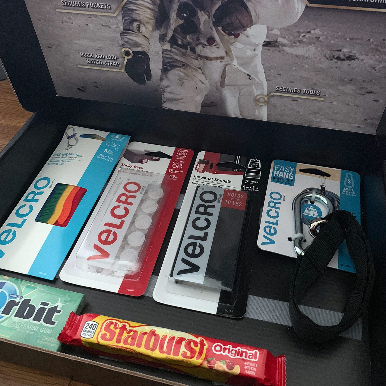 Velcro 'Walking on the Moon' (Apollo 50th) collectSPACE Messages